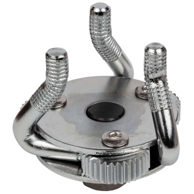 Знімач масляного фільтра "краб" Ø40-86мм з круглим вигнутим захопленням та перехідником 1/2"-3/8" SIGMA 6223321