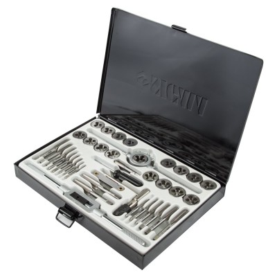 Набір плашок та мітчиків 40 предметів металевий кейс SIGMA 1643251