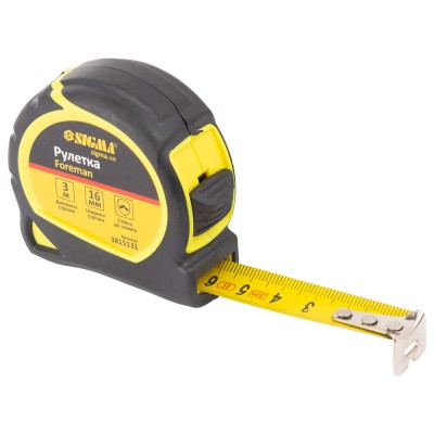 Рулетка Foreman 3м×16мм SIGMA 3815131
