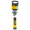 Ключ-трещотка двухсторонняя укороченная 1/4"-1/2" 145мм 72T CrV SIGMA 6050251