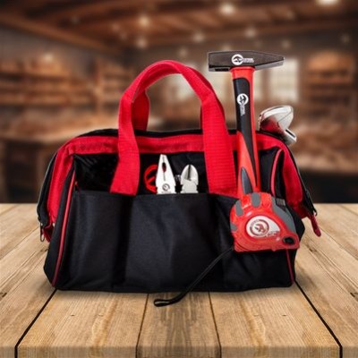 Сумка інструментальна 14 кишень 315мм*215мм*225мм Intertool BX-9001