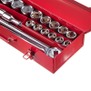 Набір інструментів 3/4", 20од (гол.19-50мм) металевий кейс Intertool ET-6024