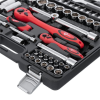 Набір професійних інструментів 1/2" & 1/4"; 82од, Cr-V Intertool ET-6082