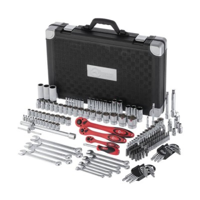 Набор инструментов профессиональный 1/4" & 3/8" & 1/2" 176 ед, Cr-V Intertool ET-7176