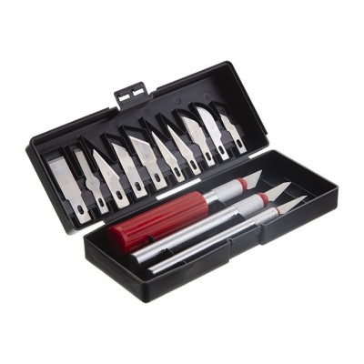 Набор скальпелей 13 шт Intertool HT-0525