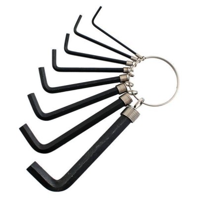 Набір Г-подібних шестигранних ключів 8шт., 1.5-8мм Intertool HT-1841