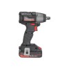 Гайковерт ударний акумуляторний з безщітковим двигуном 20 В, 300 Nm, 0-2500 об/хв, 0-3000 уд/хв, 1/2", літій-іон, 2.0 Ач, ЗУ 2А, кейс Intertool WT-0364