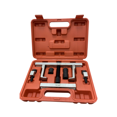 Съемник шкивов двухзахватный сборный 7 предметов(Ø захвата: 0-195мм), в кейсе ROCKFORCE RF-909G2