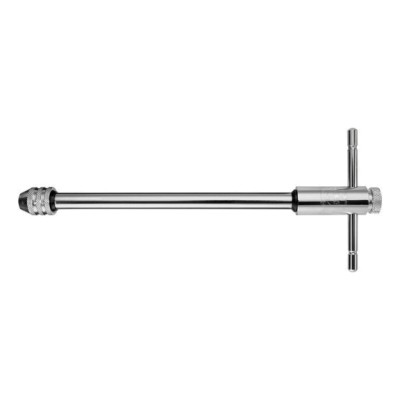 Метчикодержатель трещоточный реверсивный Т-образный (L-290мм, М5-М12), в блистере ROCKFORCE RF-881290