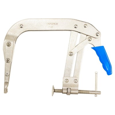 Рассухариватель клапанов струбцинного типа (рабочий диапазон 75-165мм, глубина 150мм) ROCKFORCE RF-62103