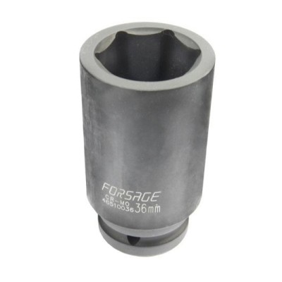 Головка ударная глубокая 36мм 3/4" 6гр. Forsage F-46510036