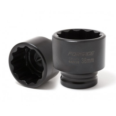 Головка ударна 38мм 1/2" 12гр. Forsage F-44838