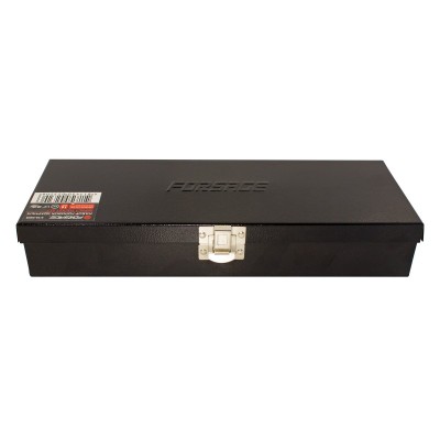 Набір ударних головок, 15 предметів 1/2" 6гр. (10,12,13,14,15,16,17,18,19,21,22,24,27,30,32мм), в метал. кейсі Forsage F-4159-5MPB