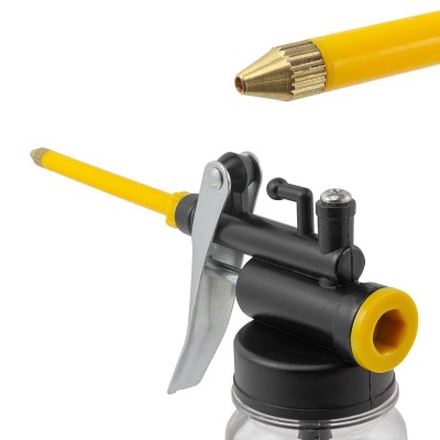 Масленка-нагнетатель в пластиковом прозрачном корпусе, 300мл Forsage F-0690