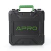 Дриль-шуруповерт, швидкознімання APRO 20В, 2А, 20DC, 2 АКБ, ЗУ, кейс 895031