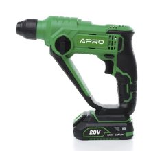 Перфоратор SDS+ APRO 1,5Дж, 2А, 20CH, 1 (АКБ, кейс) 895442