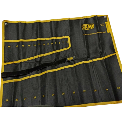 Чехол для гаечных ключей 6-28, 30, 32мм (25шт) СИЛА 201004 Чехол для гаечных ключей 6-28, 30, 32мм (25шт) СИЛА 201004