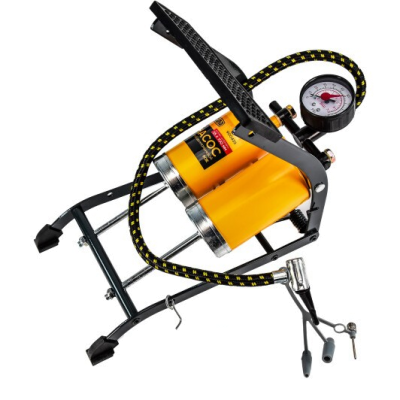 Насос ножной двухпоршневой (55х100мм) СИЛА 900433 Насос ножной двухпоршневой (55х100мм) СИЛА 900433