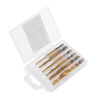 Набор сверл-метчиков 6ед INTERTOOL SD-5841