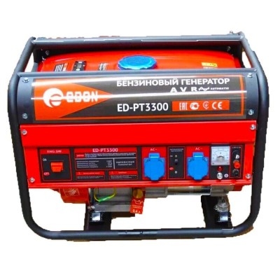 Бензиновий електрогенератор 3.3 KW EDON ED-PT3300