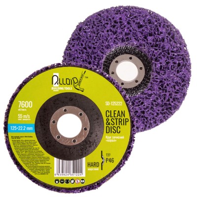 Alloid. Круг зачистний "корал" 125мм х 22,2мм (фіолетовий) SD-125222