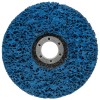 Коло зачистне з нетканого абразиву (корал) Т27 Ø125×22.23мм синій середня жорсткість SIGMA 9176711