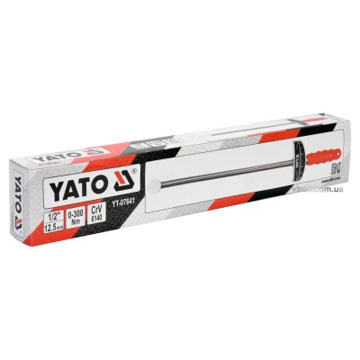 Ключ динамометрический стрелочный YATO 1/2" 0-300 Нм YT-07641