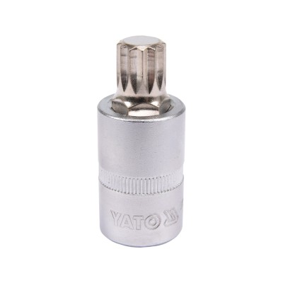 Головка торцевая с отверточной насадкой SPLINE YATO 1/2" M14 х 55 мм YT-04345