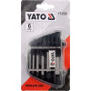 Экстракторы сломанных болтов YATO d3-14 мм 6 шт YT-0590
