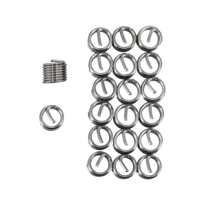 Вставки спиральные для ремонта резьбы YATO М8 х 1.25 х 10.8 мм 20 шт YT-1766