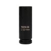 Головка торцевая ударная шестигранная Yato 1/2" М19 х 78 мм YT-1039
