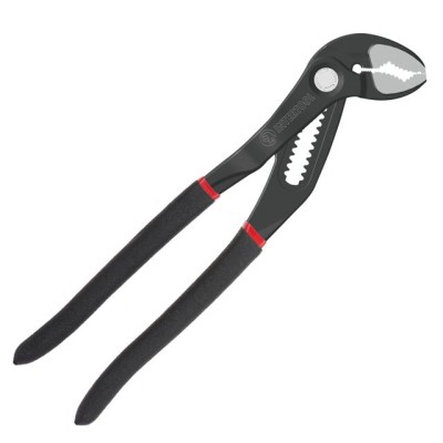 Кліщі сантехнічні 250мм, кована сталь 40CrV, двокомпонентні ручки, STORM INTERTOOL NT-0166