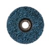 Диск зачистной из вспененного абразива голубой 125*22,2*13 мм, P46, T27 INTERTOOL BT-0604
