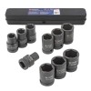 Набор головок ударных 1/2" (6гр.) 10пр. Forsage F-4109-5MPB