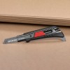 Ніж сегментний для лінолеуму 18 мм, металева напрямна, STORM Intertool HT-0538