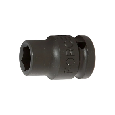 3/4" Головка шестигранная ударная 19 мм, L=50 мм FORCE 46519
