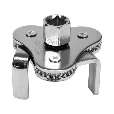 Знімач масляного фільтра YATO краб 3/8" 1/2" 63-120мм YT-0826