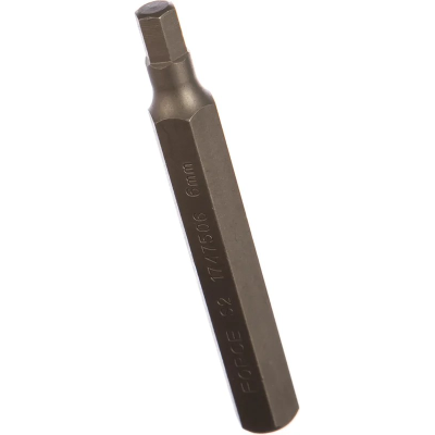 10 мм Бита шестигранная HEX 6 мм, L=75 мм FORCE 1747506