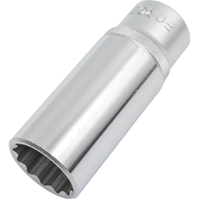 1/2" Головка двенадцатигранная глубокая 22 мм, L=77 мм FORCE 5497722