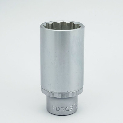 1/2" Головка дванадцятигранна глибока 28 мм, L=77 мм FORCE 5497728
