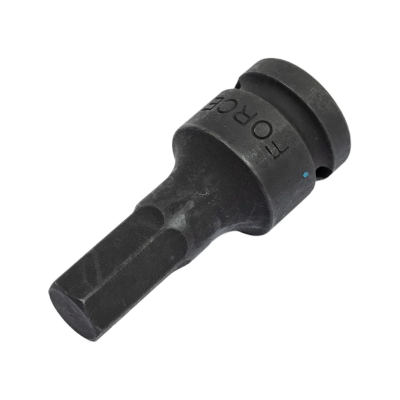 1/2" Головка-біта шестигранна HEX цільна, ударна 12 мм, L=60 мм FORCE 24406012
