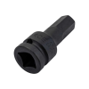 1/2" Головка-біта шестигранна HEX цільна, ударна 14 мм, L=60 мм FORCE 24406014