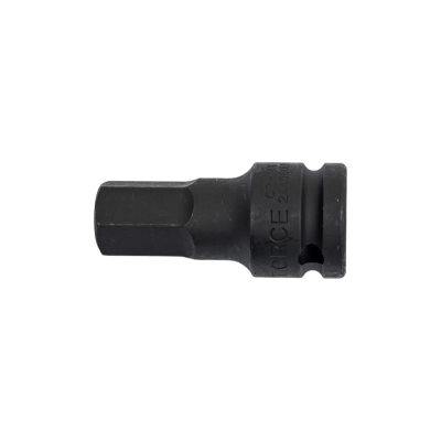 1/2" Головка-біта шестигранна HEX цільна, ударна 17 мм, L=60 мм FORCE 24406017