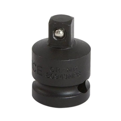 Адаптер ударний 1/2" Мама x 3/8" Папа L=38 мм FORCE 80943MPB