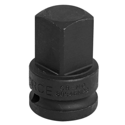 Адаптер ударный 1/2" Мама x 3/4" Папа L=48 мм FORCE 80946MPB
