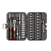 Набор инструментов 1/4", 46ед., Cr-V STORM Intertool ET-8046