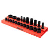 Головки ударные, набор 22пр 1/2" (6гр.) BaumAuto BM-50221MPB