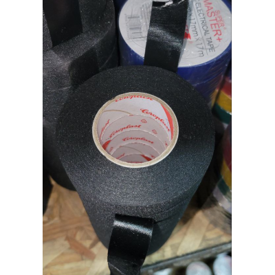 Ізоляційна стрічка лавсанова (хб) 20м 19мм чорна автомобільна Coroplast