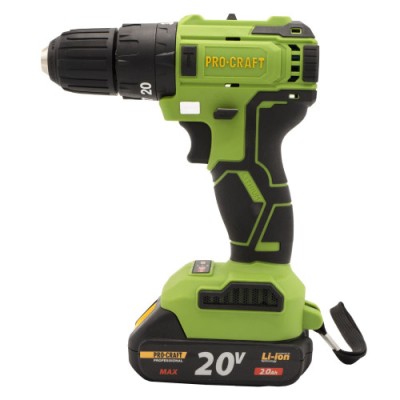Шуруповерт Procraft PA18LiBL ударний (з 1 акб і зу)