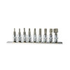 Набор головок-бит TORX 1/4" T10-60 9шт GEKO G13550 Набор головок-бит TORX 1/4" T10-60 9шт GEKO G13550